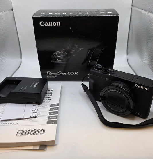 Canon PowerShot G5X Mark II - Excellent - With box and charger